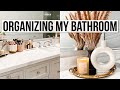 Organize My Bathroom Vanity With Me