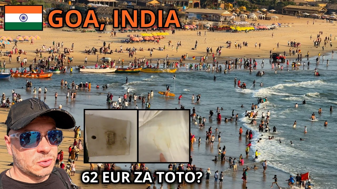 Indické Chorvátsko a hotelový omyl za €62 | Goa, India