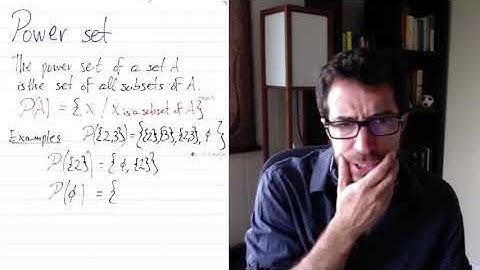 2. Set Theory. Basic concepts