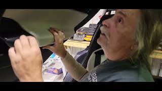 Tesla Model X  Falcon Wing Door DIY Repair Raw and Uncut 4