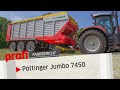 Kombiladewagen Pöttinger Jumbo 7450 | profi #Fahrbericht