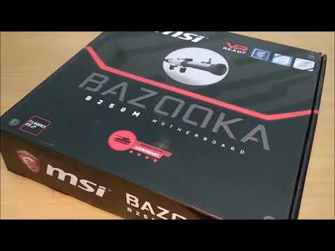 Unboxing of "MSI B250M BAZOOKA" Motherboard......