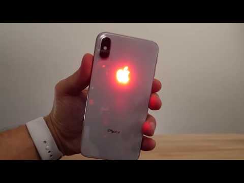 Glowing Apple Logo on iPhone X & 8 Plus - IT News