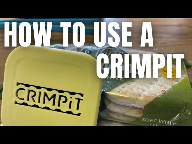 HOW TO USE A CRIMPIT TOASTED SANDWICH MAKER 