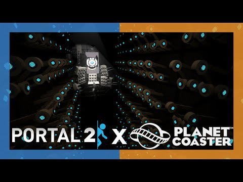 Portal 2 X Planet Coaster (Portal 2 Ending Spoiler)