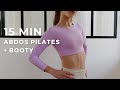 15 min abdos pilates et booty  ventre plat fessiers bombs