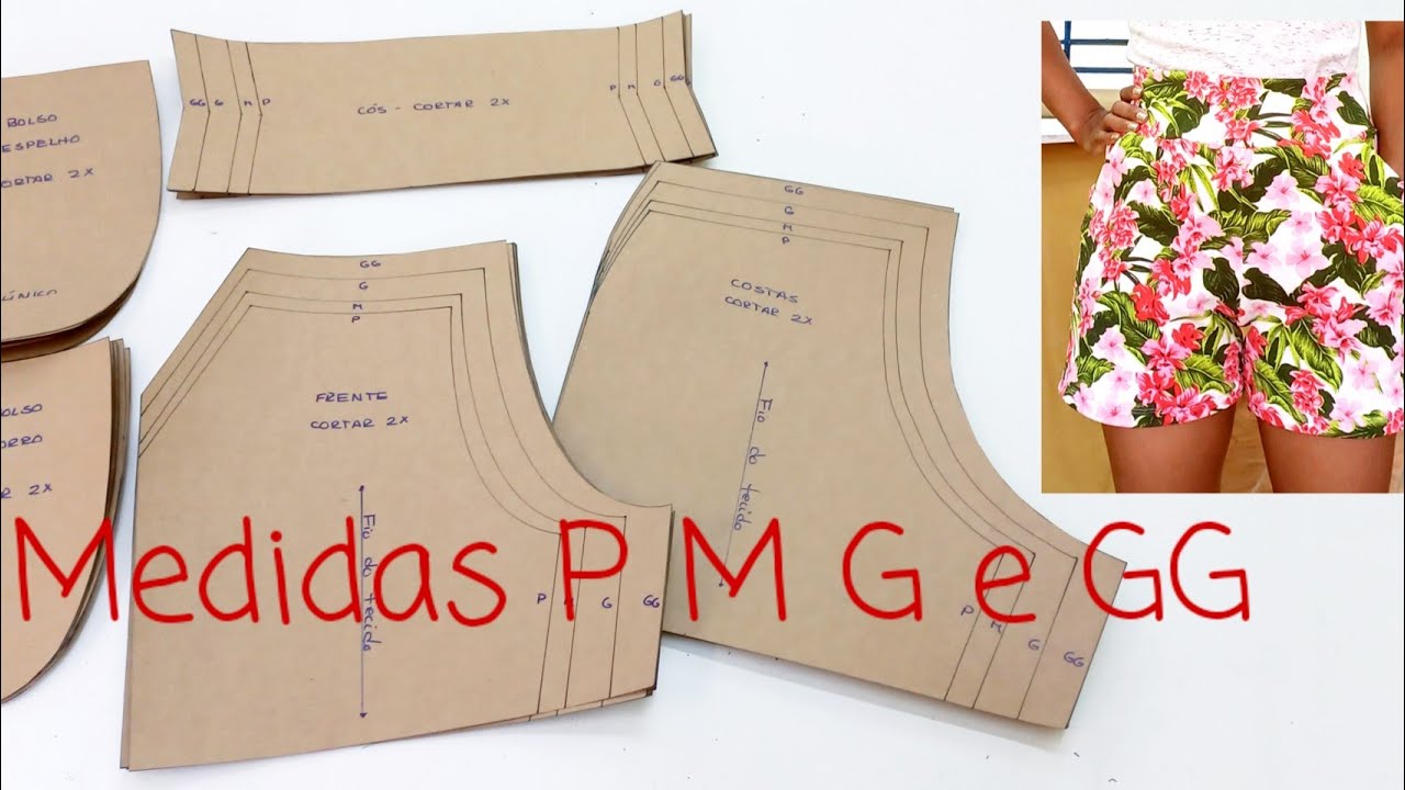 Short feminino: Molde gratis para corte e costura como faço, trabalhos  manuais passo a passo, técnicas de criatividade, coisas legais para fazer,  Jogos, Blog, …