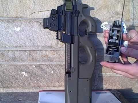 PS90, P90, Trigger, FN P90, shooting, gun.
