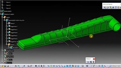 PLASTIC PRODUCT RADIATOR FIN DESIGN GERMAN MODEL IN CATIA V5