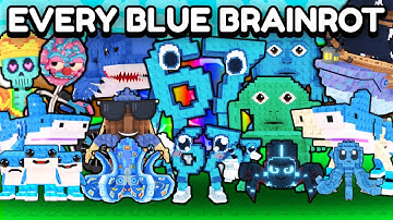 I STOLE EVERY BLUE BRAINROT in Roblox Steal A Brainrot!