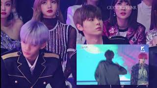 Lisa reaction  BTS IDOL Performance MMA 2018  (i&#39;m​  Lizkook​ shippers)​