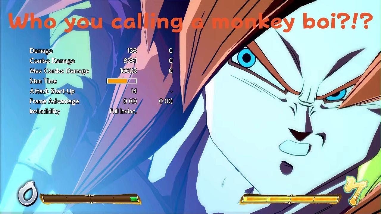 Gogeta SS4 monkey TOD