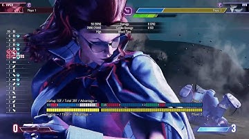 C.Viper max damage Combo - Street Fighter 6