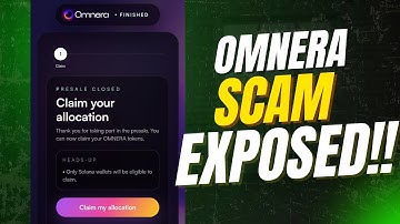 Omnera Airdrop - Did They Just Scammed People or lies?