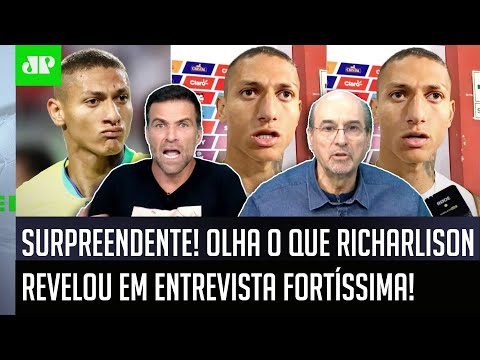 &quot;Foi um DESABAFO FORTE do Richarlison, cara! ELE REVELOU que...&quot; Entrevista PROVOCA DEBATE!