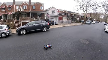 Traxxas Rustler 4x4  VXL First run