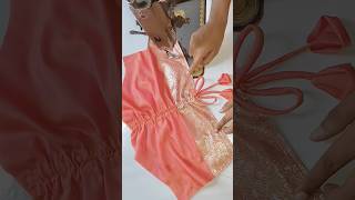 beutiful blouse sleeves design tutorial for beginners @Sewingtales #shorts #diy #sleeves #sewing