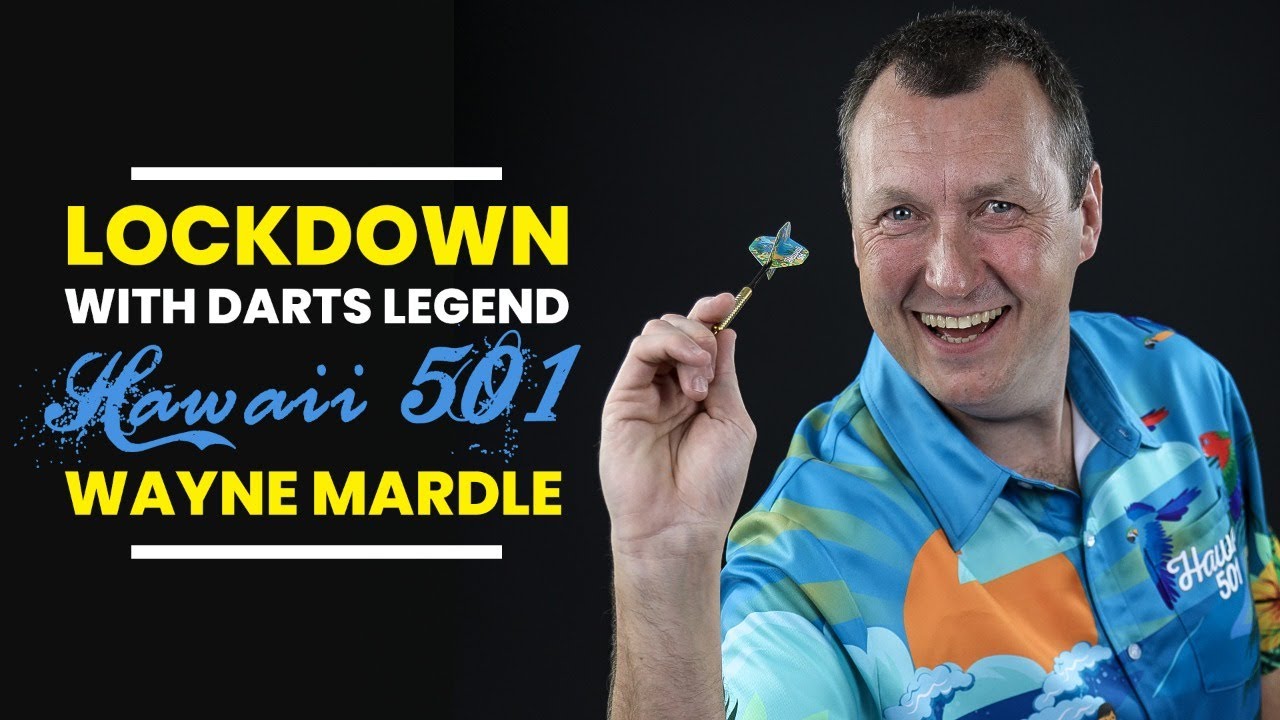 Legend Darts Wayne Mardle Hawaii 501 Silica 90% Soft Tip
