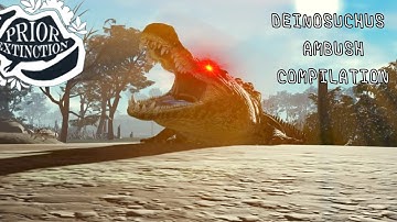Deinosuchus AMBUSH compilation/prior extinction