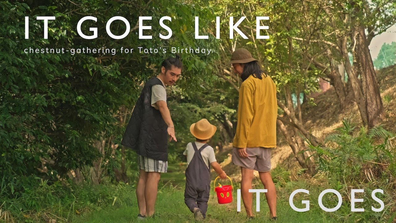 Making Chestnut Cake from Autumn Forest / Happy Birthday to one more dad  / Dads Life in JAPAN