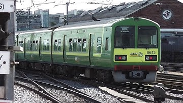 8510 Class Dart Train number 8612 - Connolly Station, Dublin
