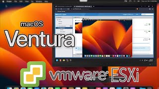 Running a MacOS 13 Ventura VM in VMware ESXi