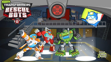 Transformers Rescue Bots: Hero Adventures #134 | 4 RESCUE BOTS Work together! By Budge