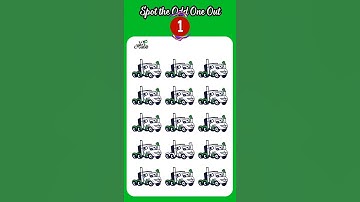 Find the ODD One Out #oddoneout #puzzlegames #funny