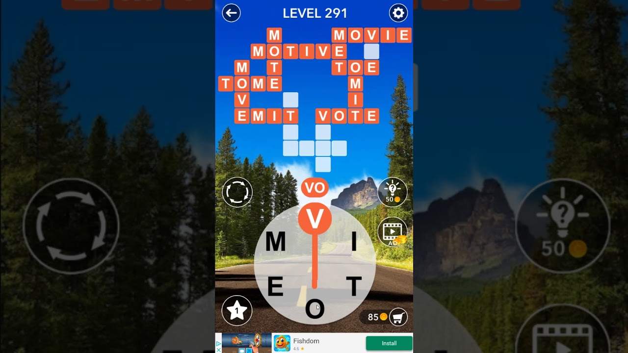 Word Crossword Search level 291