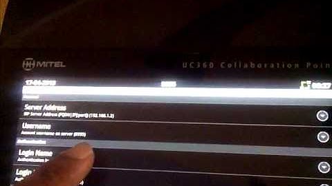 How to Configure Mitel UC360