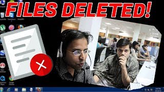 SCAMMER MAD WHEN I DELETE HIS FILES!