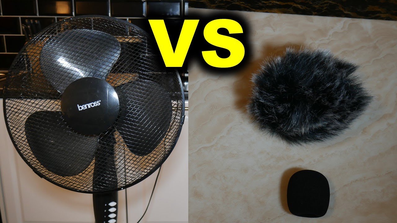 🌬️FAN vs NO WINDSHIELD vs FOAM WINDSHIELD vs DEADCAT WINDSHIELD