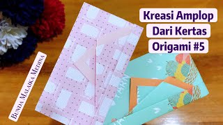 Kreasi Amplop Dari Kertas Origami 5