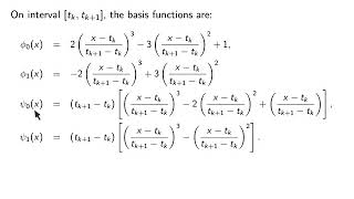 Ch03n3:  Cubic Hermite Spline