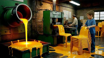 Mind-Blowing! Plastic Chairs Created from Disposable Packaging Materials | How To Make