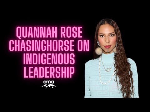 Quannah Rose Chasinghorse Speaks at the 2022 EMA Awards