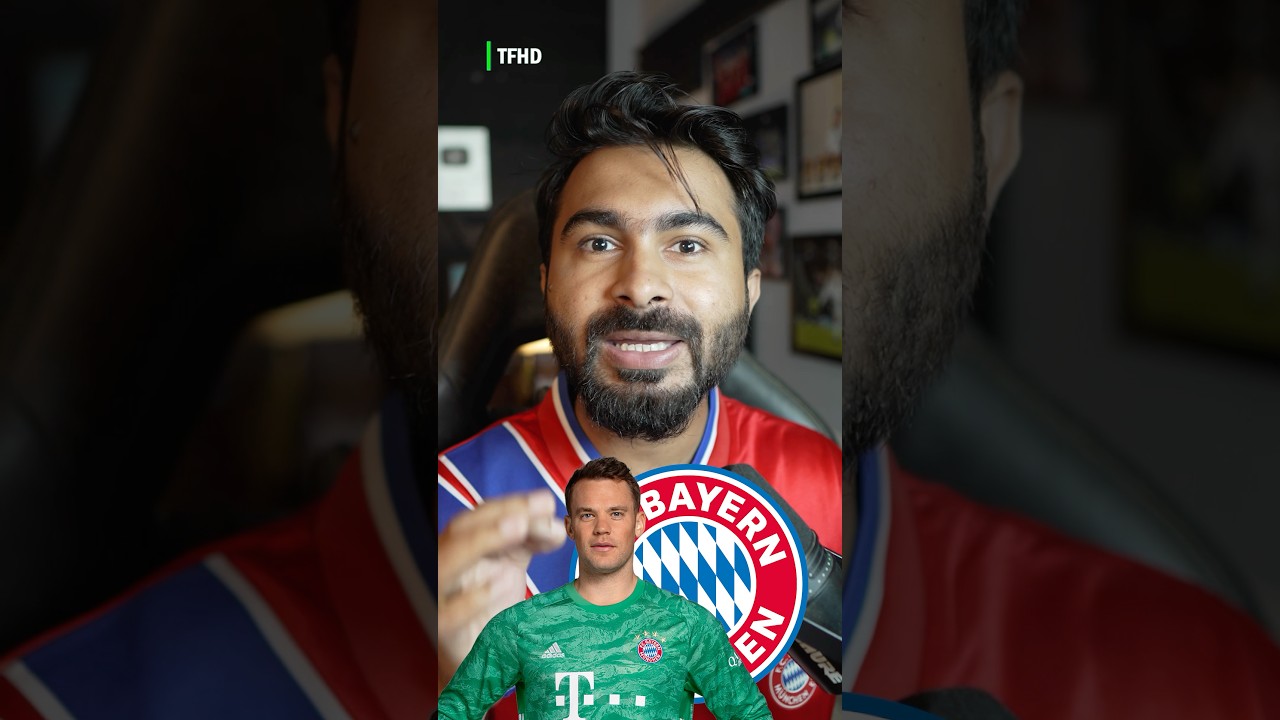 Why Neuer Can NOT KISS Bayern Munich Badge? Crazy Story! #shorts