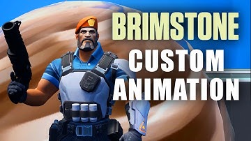 Valorant - Brimstone fan-made select animation