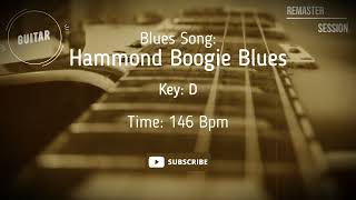 Boogie Blues Guitar Backing Track Jam - Vintage Session