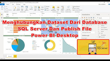 Menghubungkan Dataset Dari Database SQL Server Dan Publish File Power BI Desktop