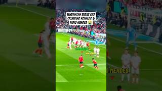 Semua Kaget❗Ronaldo Cuma diam, Nuno Mendes yang Nendang❓⁉️