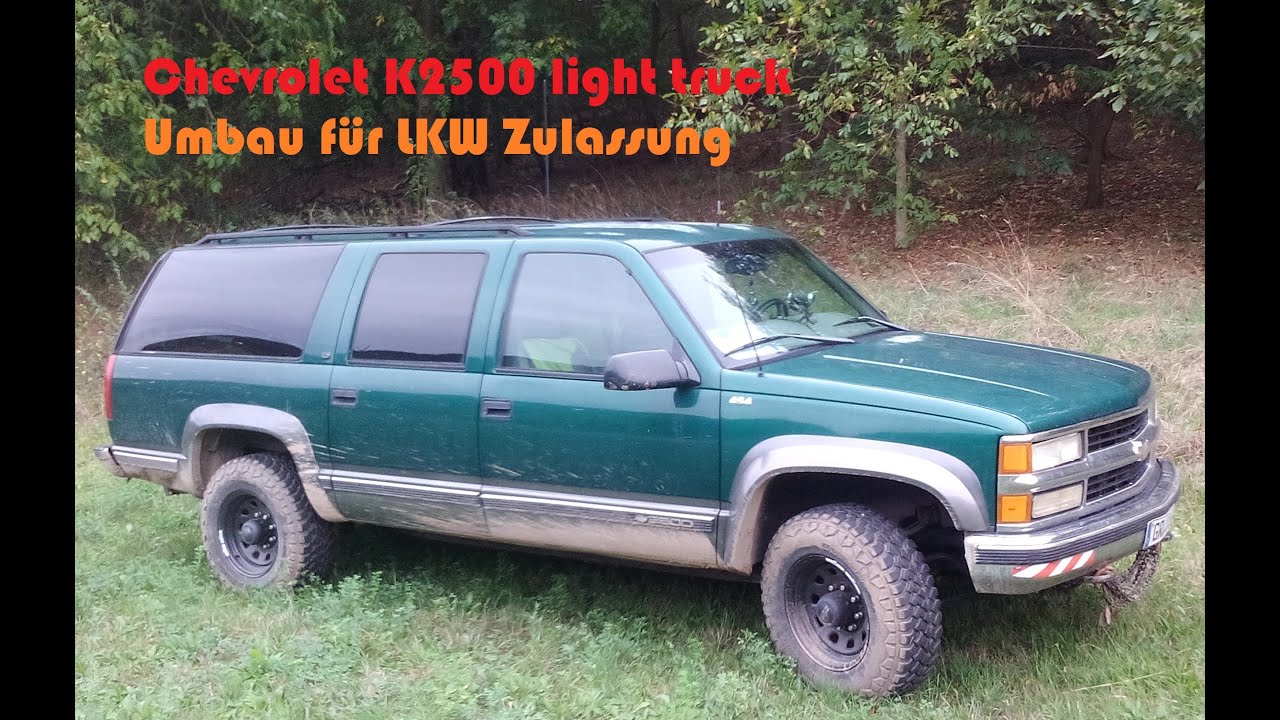 🚙🛠Umbau für die LKW Zulassung
