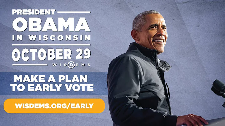 Wisconsin Early Vote Event with Barack Obama