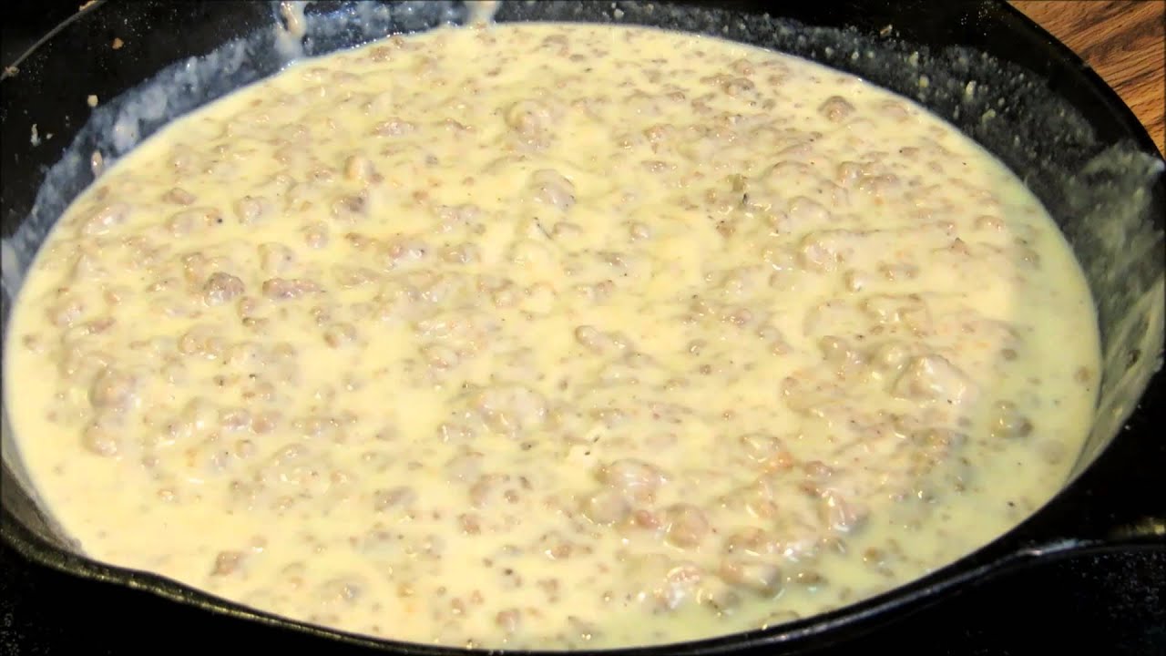 How to make Sausage Gravy - Biscuits and Gravy