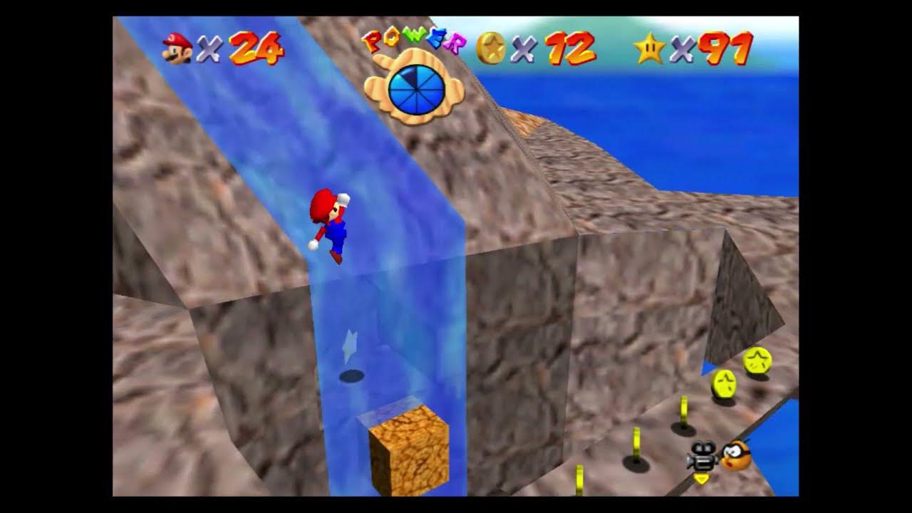 Mario 64 Breathtaking View From The Bridge Super Mario 64 - Tall, Tall Mountain - Breathtaking View From Bridge