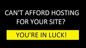 Free Unlimited Website Hosting For Life