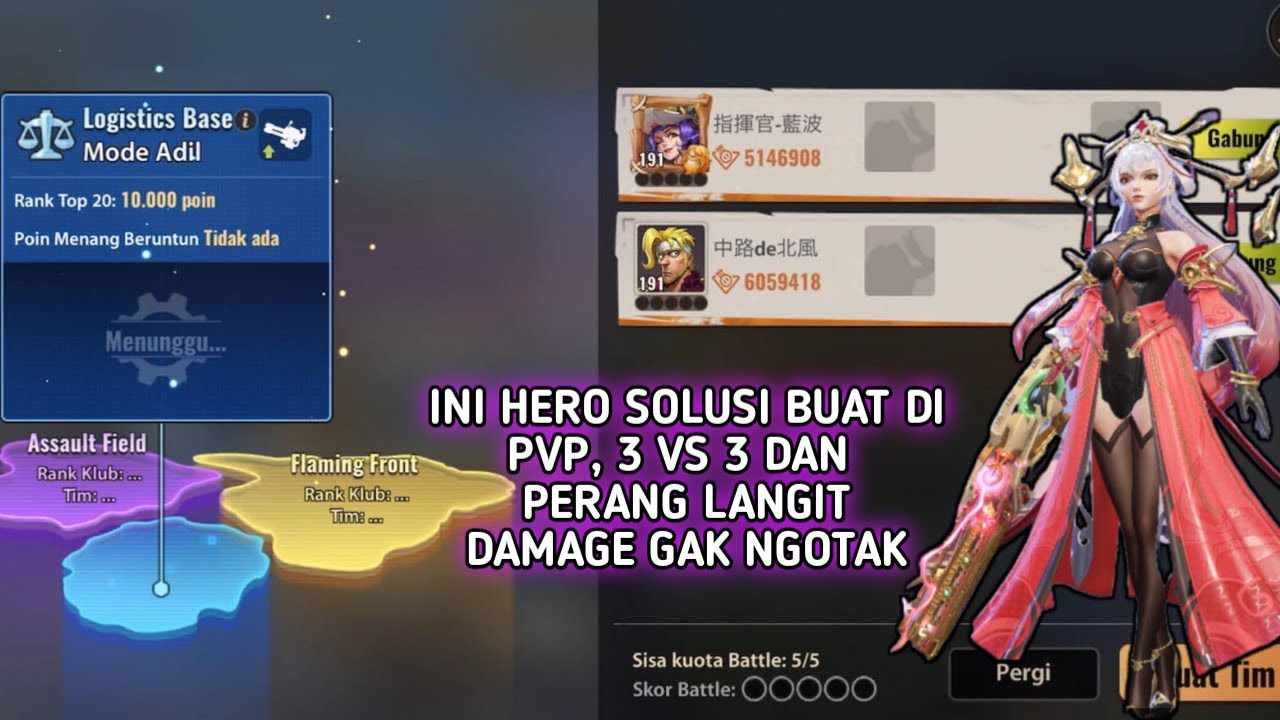 PERANG LANGIT PAKAI PHOENIX DAMAGE GAK KALENG-KALENG METAL SLUG AWAKENING S6