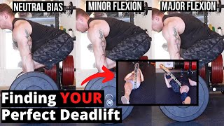 2 Tests/Breakdown on How To Find YOUR Perfect Deadlift Positions (Feet/Back Positions)