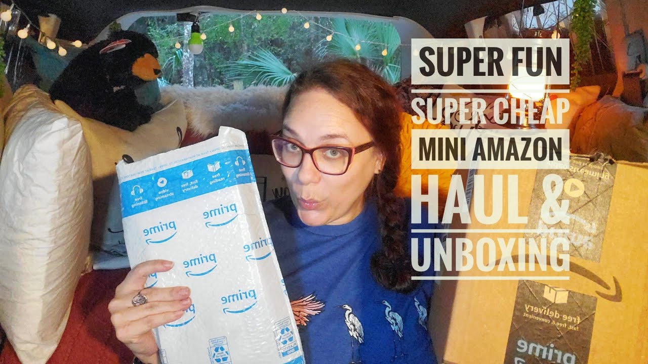 Mini Haul Mini Affordable Amazon Haul (of non-necessities) for car camping and ...