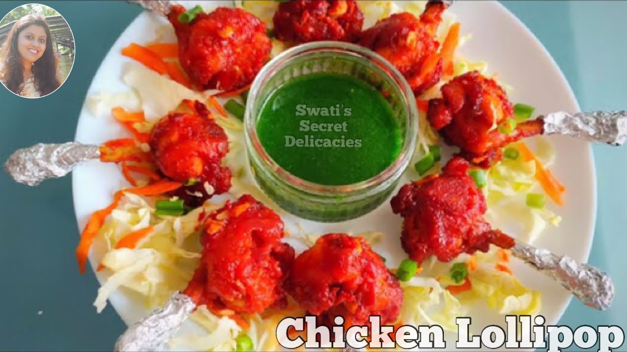 Restaurant Style Chicken Lollipop - YouTube